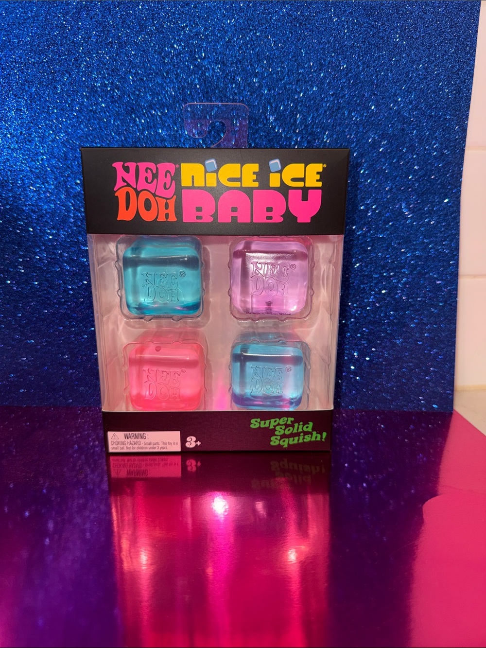Nee doh nice Ice Baby Squishy Toy - Multicolor Pack